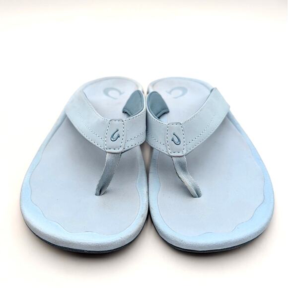 OluKai Ohana Water-Friendly Flat Sandals Women's Blue Size US W7 EU37 - Picture 2 of 11